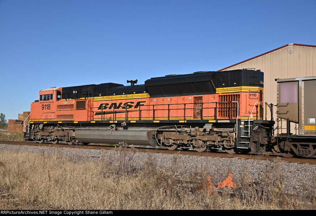 BNSF 9118 Dpu